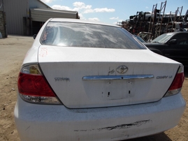 2005 TOYOTA CAMRY LE WHITE 2.4L AT Z17734